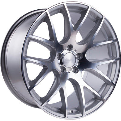 3SDM 0.01 Silver Machined Wheel