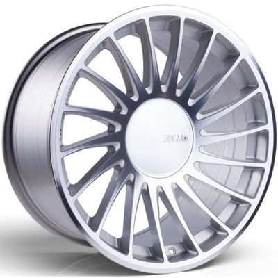 3SDM 0.04-SF Silver Machined Wheel