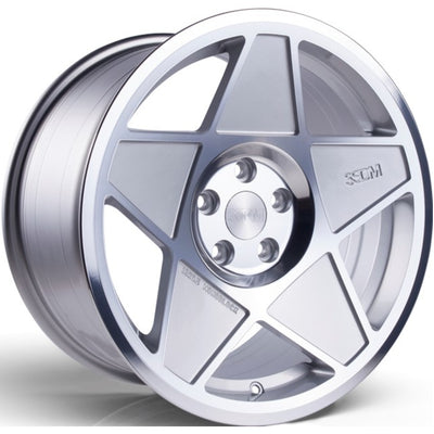 3SDM 0.05-SF Silver Machined Wheel