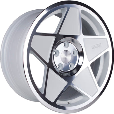 3SDM 0.05 White Machined Wheel