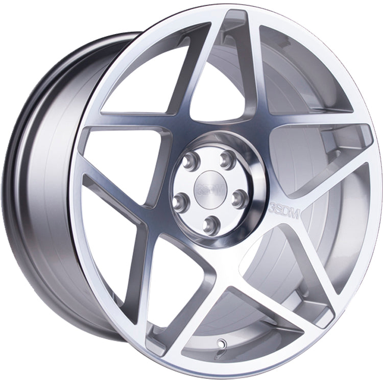 3SDM 0.08 Silver Machined Wheel