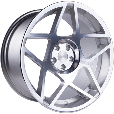 3SDM 0.08 Silver Machined Wheel