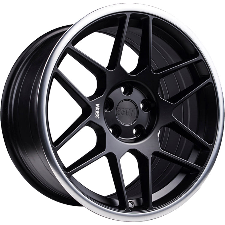 3SDM 0.09 Black Machined Wheel