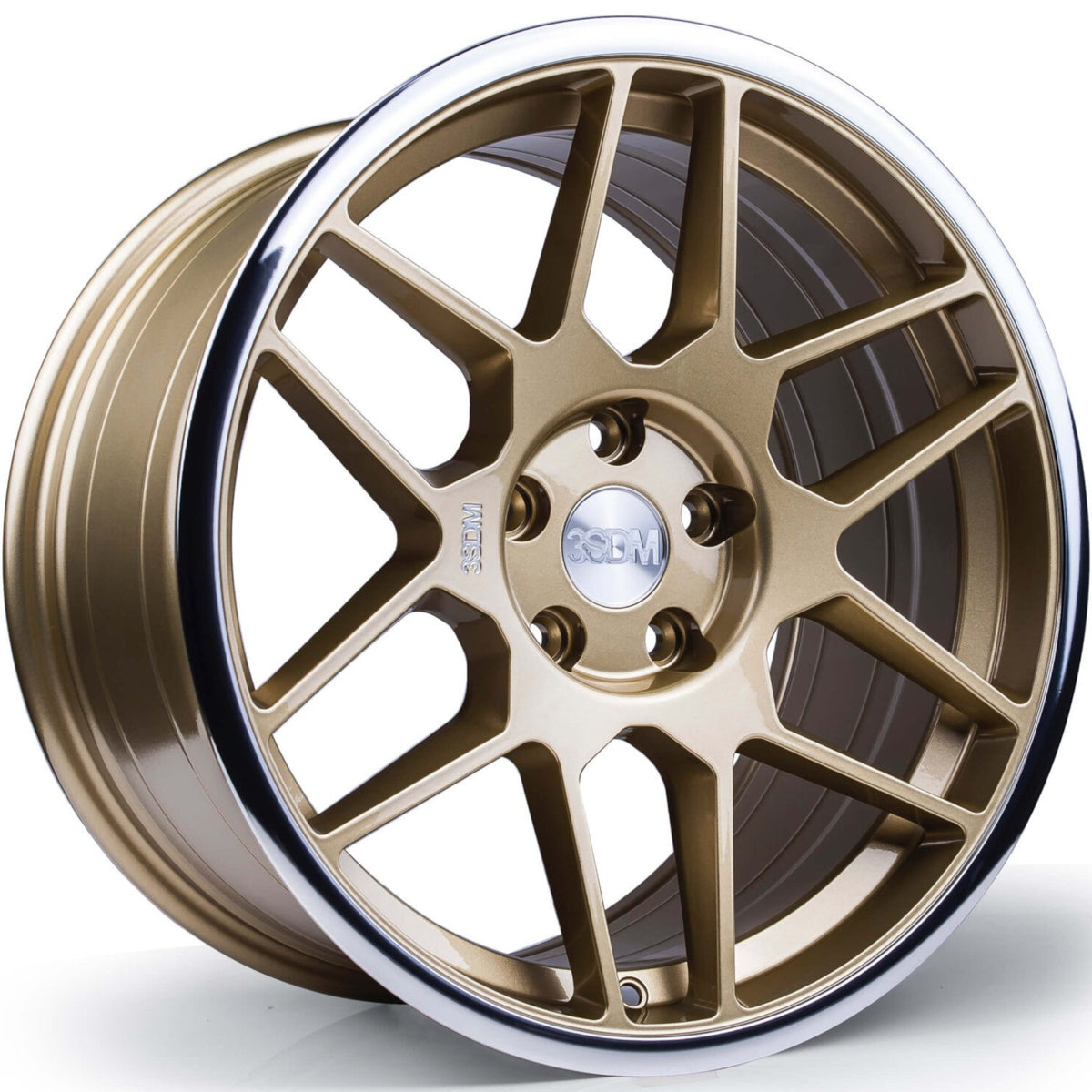 3SDM 0.09-SF Gold Machined Wheel