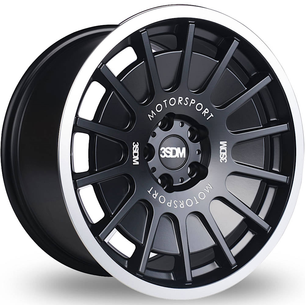 3SDM 0.66 Black Machined Wheel