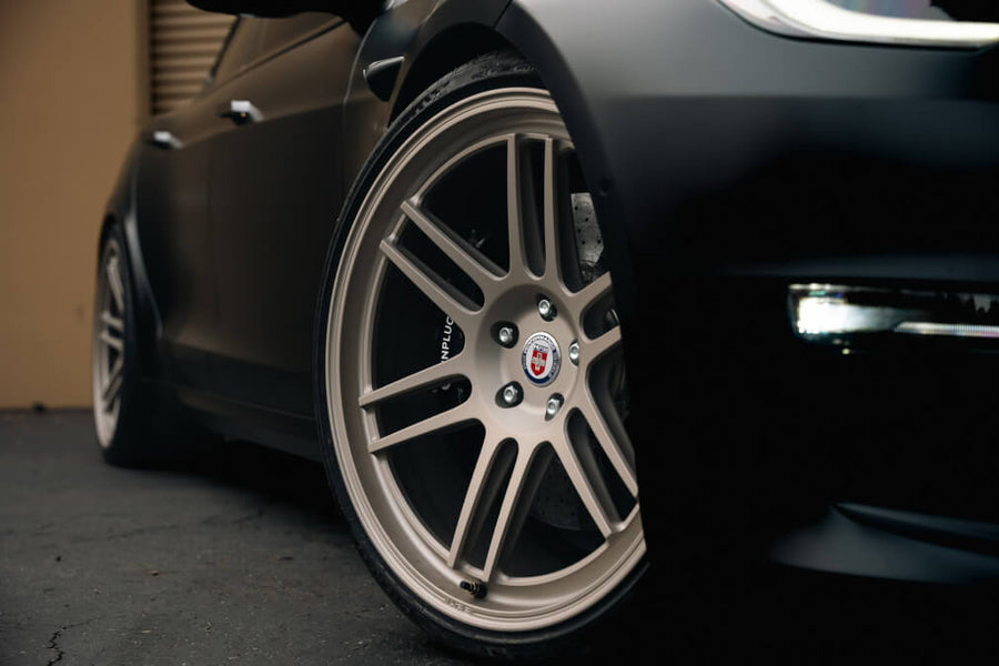 HRE 312 GTS forged wheel on Tesla Model S Plaid