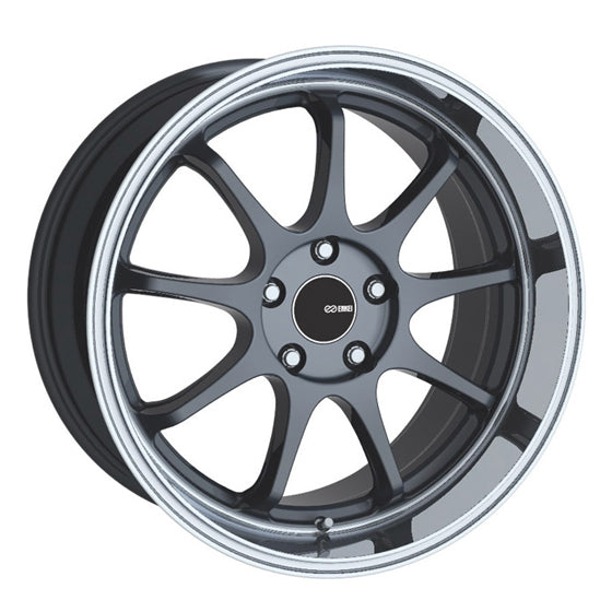 Enkei TENJIN Gunmetal/Machined wheel