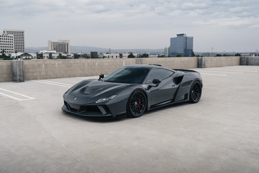 HRE S200 forged wheel on Novitec Ferrari F8 Tributo