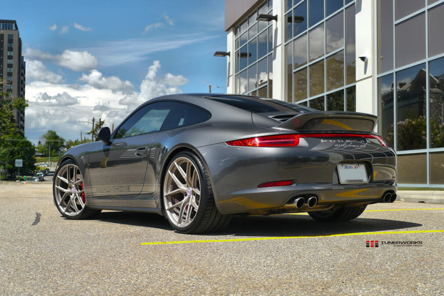 HRE P101SC forged wheel on Porsche 991 Carrera S