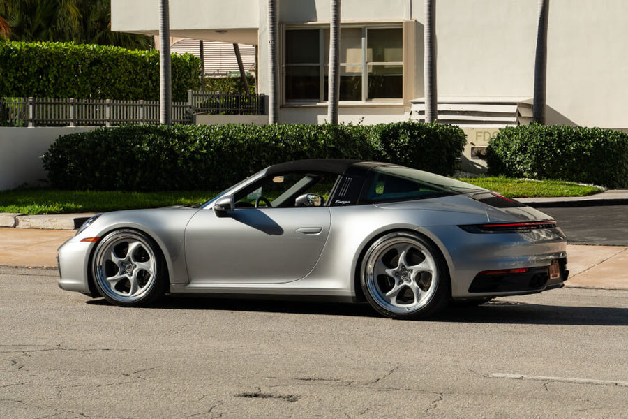 HRE 522 forged wheel on Porsche 992 Targa GTS