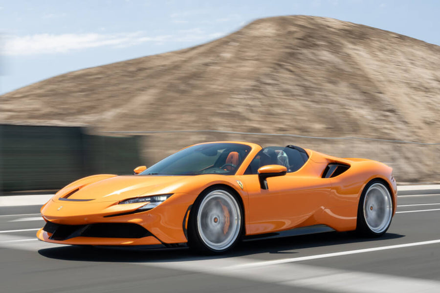 HRE S201H forged wheel on Ferrari Sf90 Spider