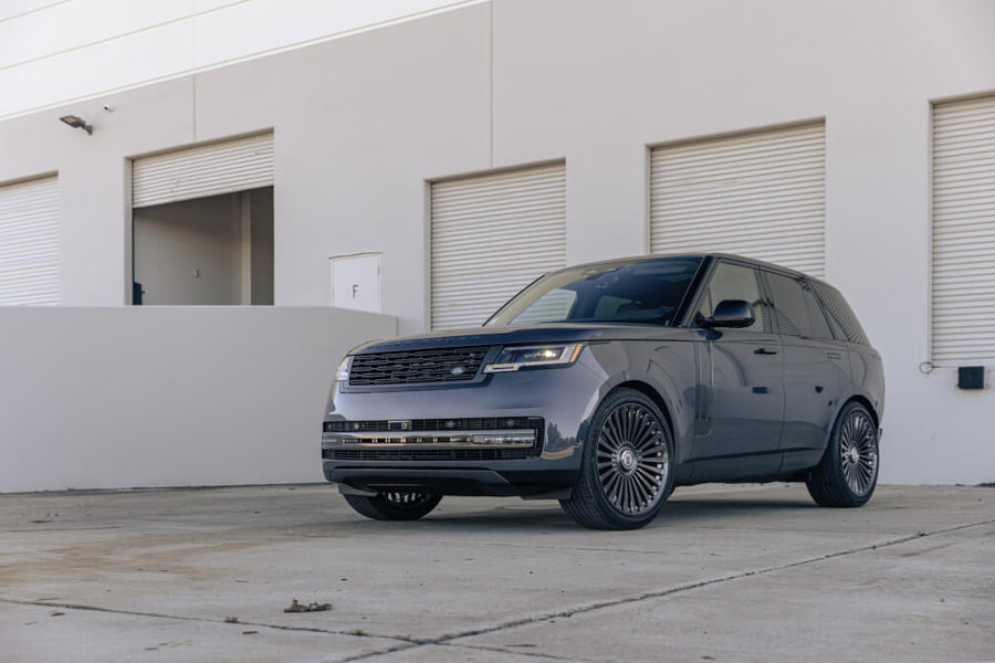 HRE L103M forged wheel on Range Rover