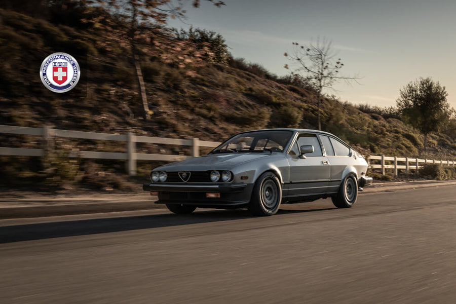 HRE 037 GTM forged wheel on Alfa Romeo Gtv6