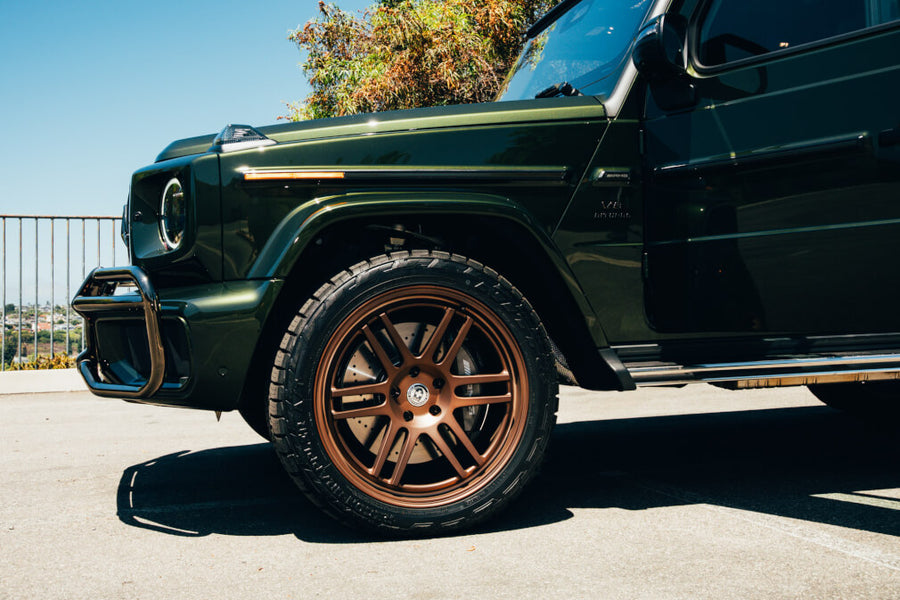 HRE 312 GTS forged wheel on Mercedes Benz G 63 AMG