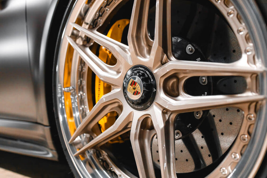 HRE S107SC forged wheel on Porsche 9912 Turbo S