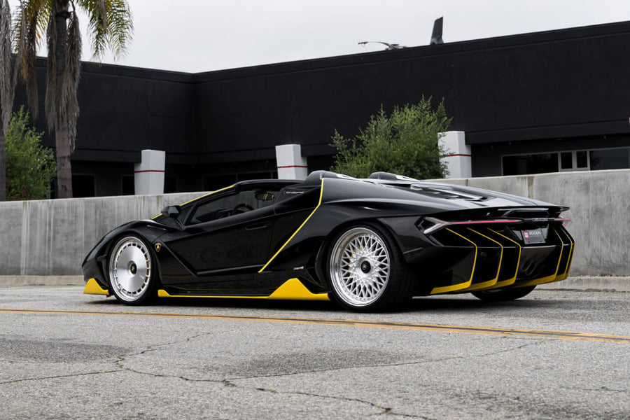 HRE 935 forged wheel on Lamborghini Centenario