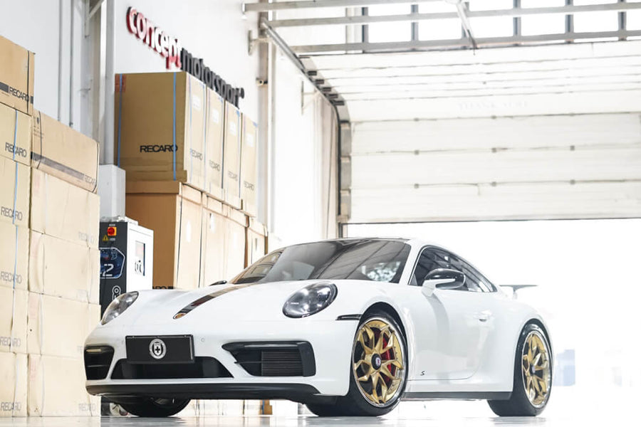HRE S201H forged wheel on Porsche 992 Carrera GTS