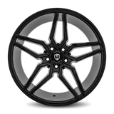 Curva C25 18x8.5 +35 Gloss Black premium Euro wheel