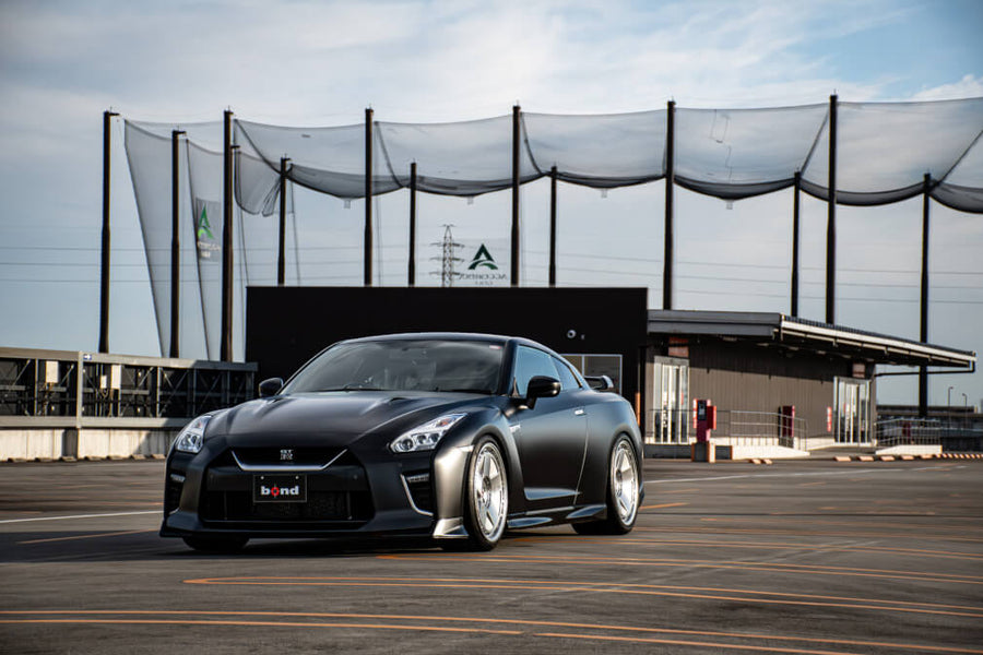 HRE 555 GTM forged wheel on Nissan GTR