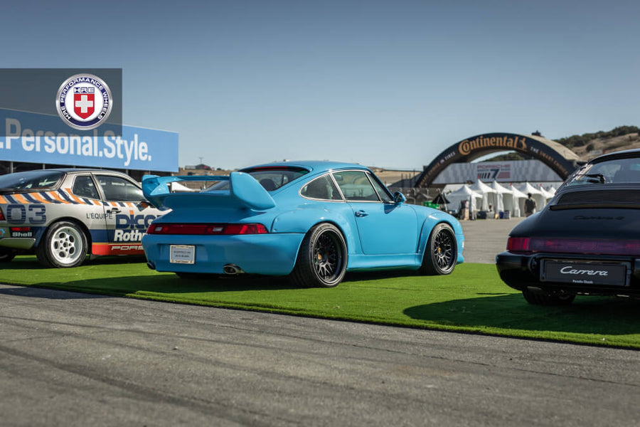 HRE C100 forged wheel on Porsche 993 RSR