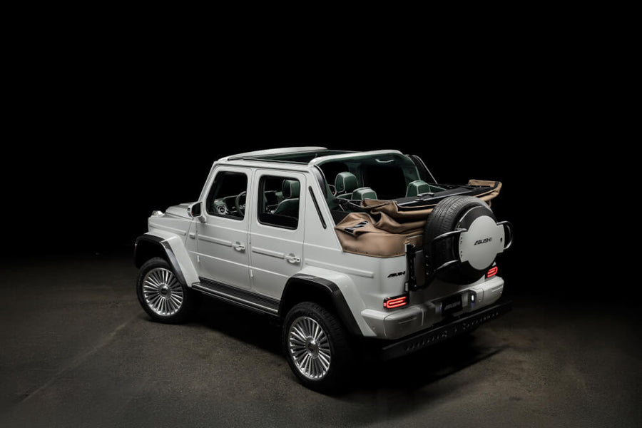 HRE L103M forged wheel on Mercedes Benz G Class Abushi Cabrio G