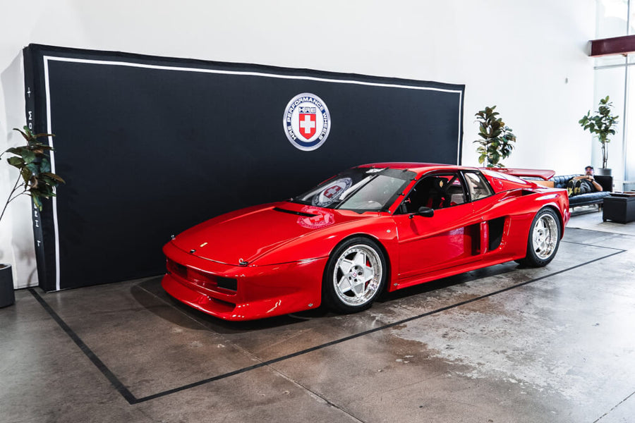 HRE 505 forged wheel on Ferrari 512 Testarossa Koenig Specials