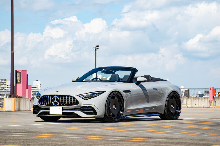 HRE 544C forged wheel on Mercedes Benz AMG SL 43 Roadster