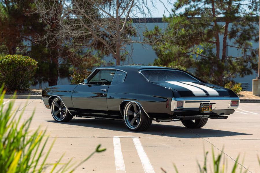 HRE 105 forged wheel on Chevrolet Chevelle SS 1970