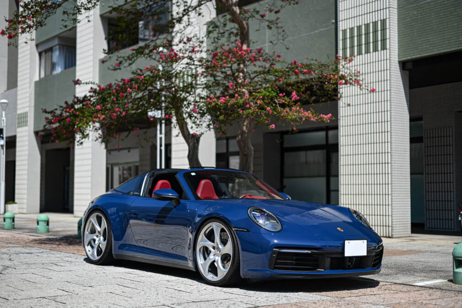 HRE 522M forged wheel on Porsche 992 Targa 4