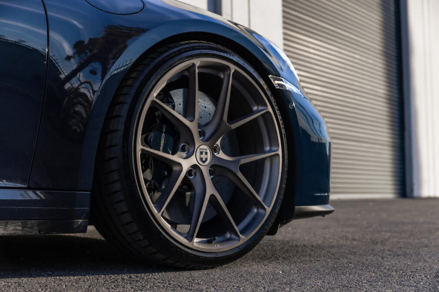HRE P101 forged wheel on Porsche 9922 Carrera GTS