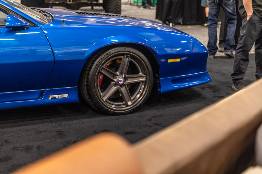 HRE Tusk forged wheel on Chevrolet Camaro Copmaro