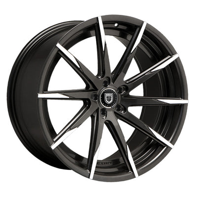 Lexani CSS-15 Black/Machined wheel