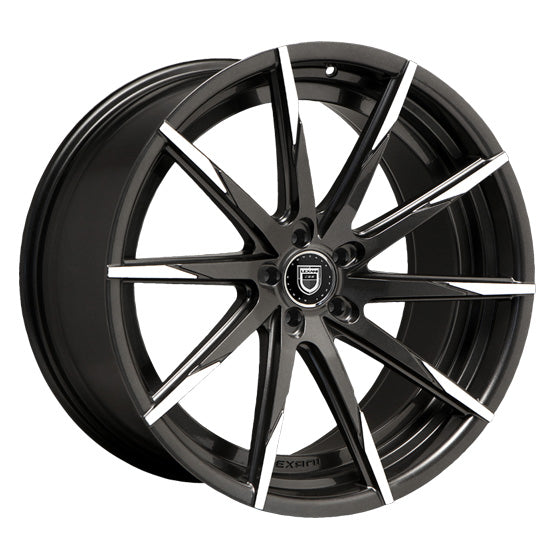 Lexani CSS-15 Black/Machined wheel
