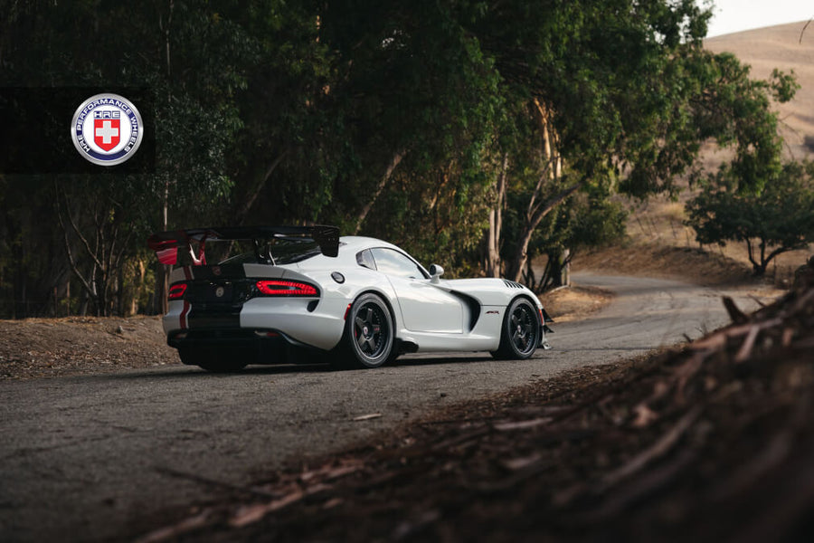 HRE C105 forged wheel on Dodge Viper ACR Extreme
