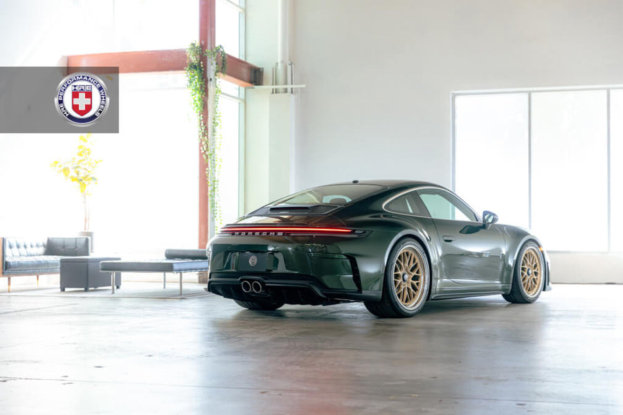 HRE 520 forged wheel on Porsche 9922 GT3 Touring