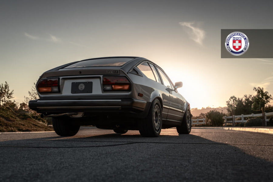 HRE 037 GTM forged wheel on Alfa Romeo Gtv6