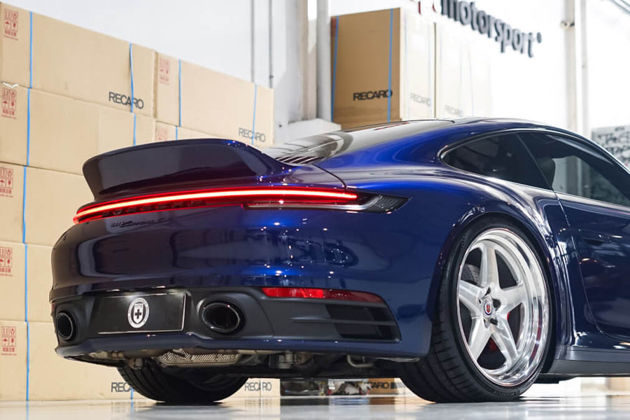HRE 527 forged wheel on Porsche 992 911 Carrera S