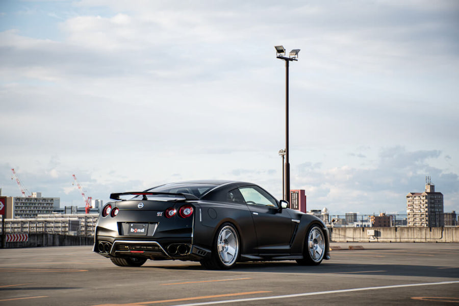 HRE 555 GTM forged wheel on Nissan GTR
