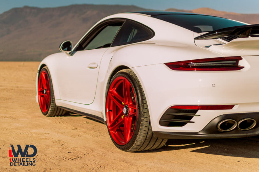 HRE P207 forged wheel on Porsche 9912 Turbo S