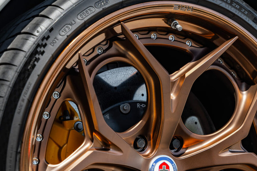HRE S111SC forged wheel on Porsche Taycan Turbo S