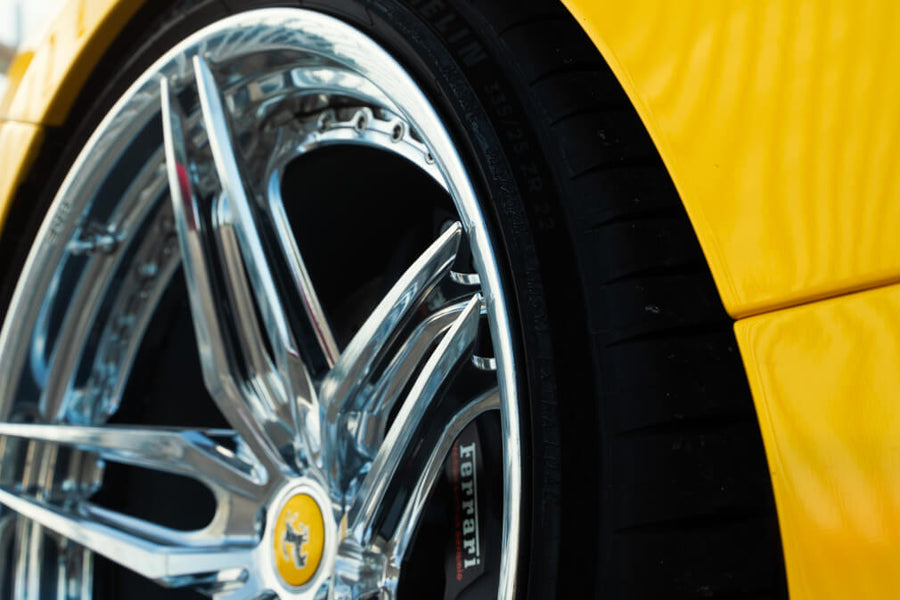 HRE S107SC forged wheel on Ferrari 488 Spider