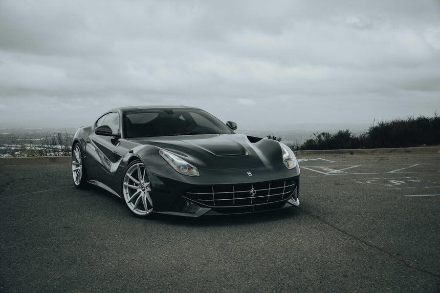 HRE P104 forged wheel on Ferrari F12