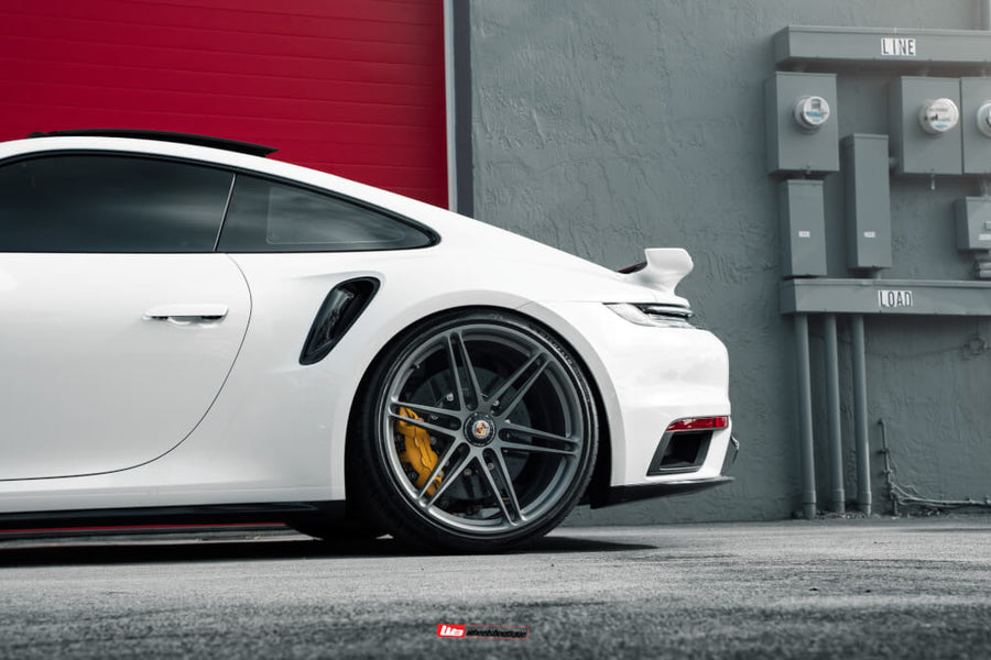 HRE P106 forged wheel on Porsche 992 Turbo S