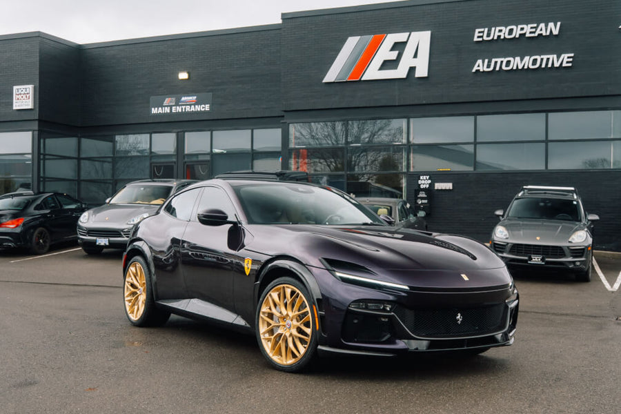 HRE P200 forged wheel on Ferrari Purosangue