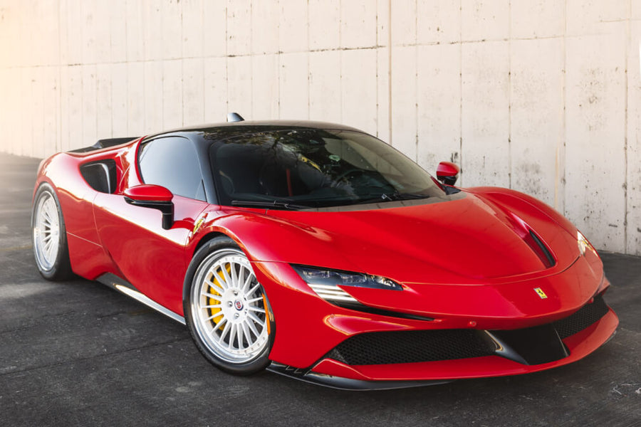 HRE 309 forged wheel on Ferrari Sf90 Stradale