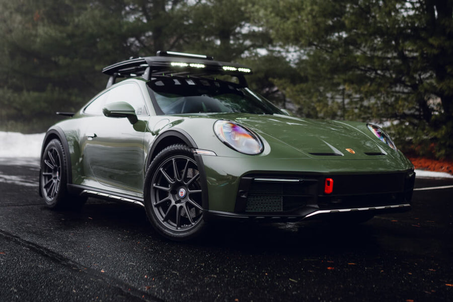 HRE RC103 forged wheel on Porsche 992 Dakar