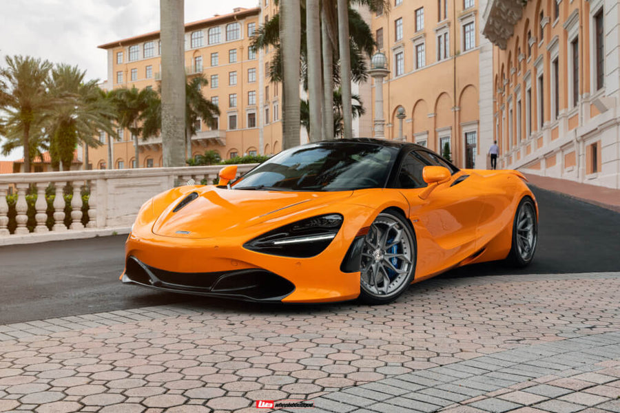 HRE S201 forged wheel on Mclaren 720S