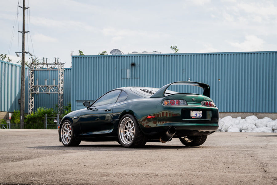HRE C103 forged wheel on Toyota Supra MK4
