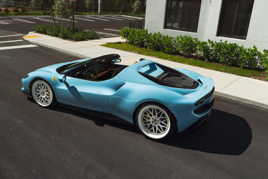HRE 300 forged wheel on Ferrari 296 GTS