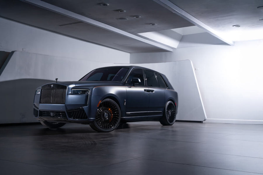 HRE L109M forged wheel on Rolls Royce Cullinan Series II Black Badge